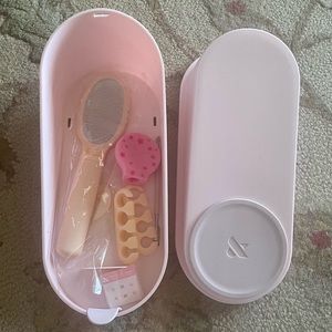 Brand New, Limited Edition Olive & June Pink Posey and accessories.